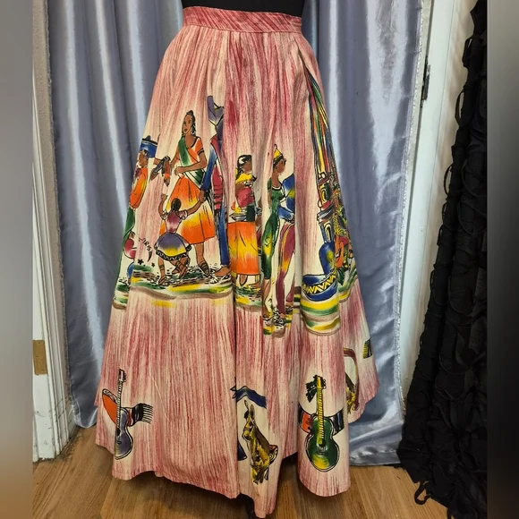Colorful Artistic Skirt - Picture 5 of 7